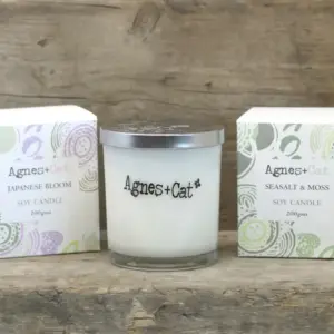 Agnes + Cat Votive Candle – White Fig | www.artisangoods.co.uk 3