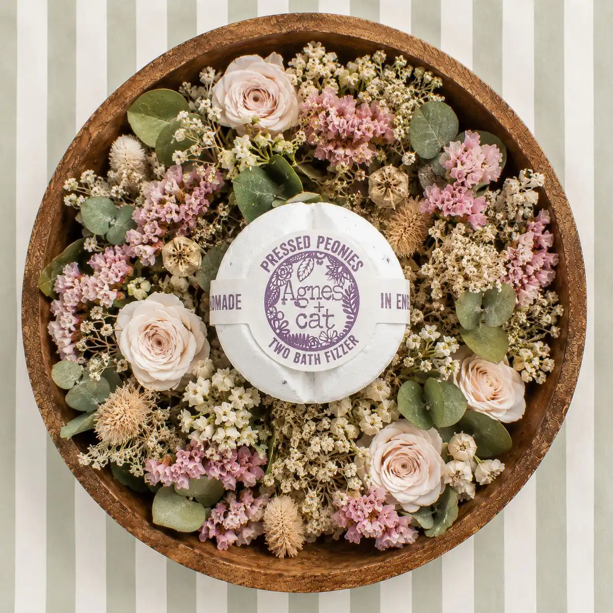 Agnes + Cat Secret Garden Bath Fizzer Gift Set - Image 2