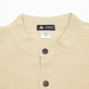 Nomad Sari Kathmandu Shirt – Stone – Medium | www.artisangoods.co.uk 3