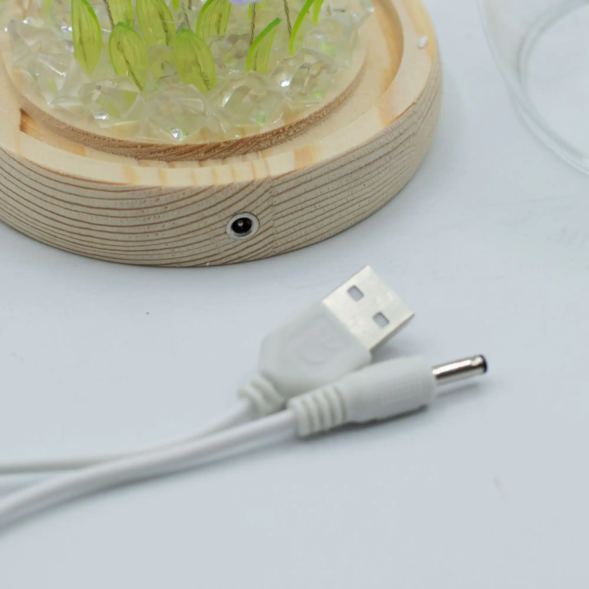 Floral Glow Garden Dome – 20 Tulips – LED USB | www.artisangoods.co.uk 3 Floral Glow Garden Dome - 20 Tulips - LED USB - Image 2