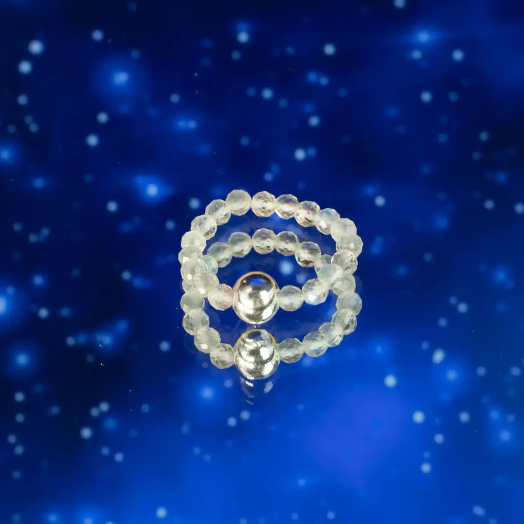 Nymph Spirit Gemstone Ring Set – Northern Lights | www.artisangoods.co.uk 8