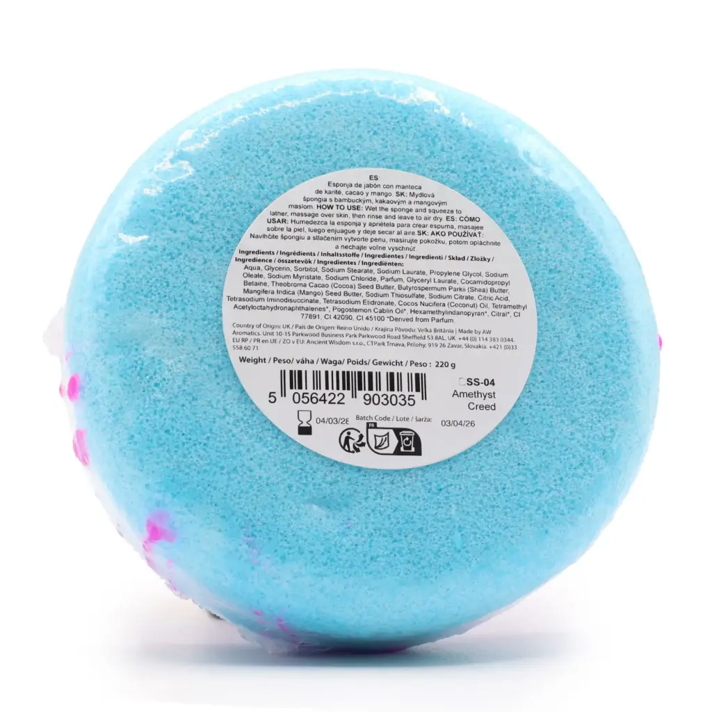 Butter Bubble Soap – Amethyst Creed | www.artisangoods.co.uk