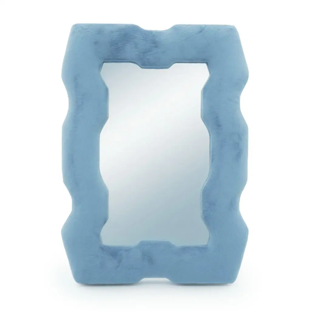 Soft Squiggly Mirror – Chunky Frame – Royal Blue (30.5×22.5×2.3cm) | www.artisangoods.co.uk 3 Soft Squiggly Mirror – Chunky Frame – Royal Blue (30.5×22.5×2.3cm) | www.artisangoods.co.uk 3