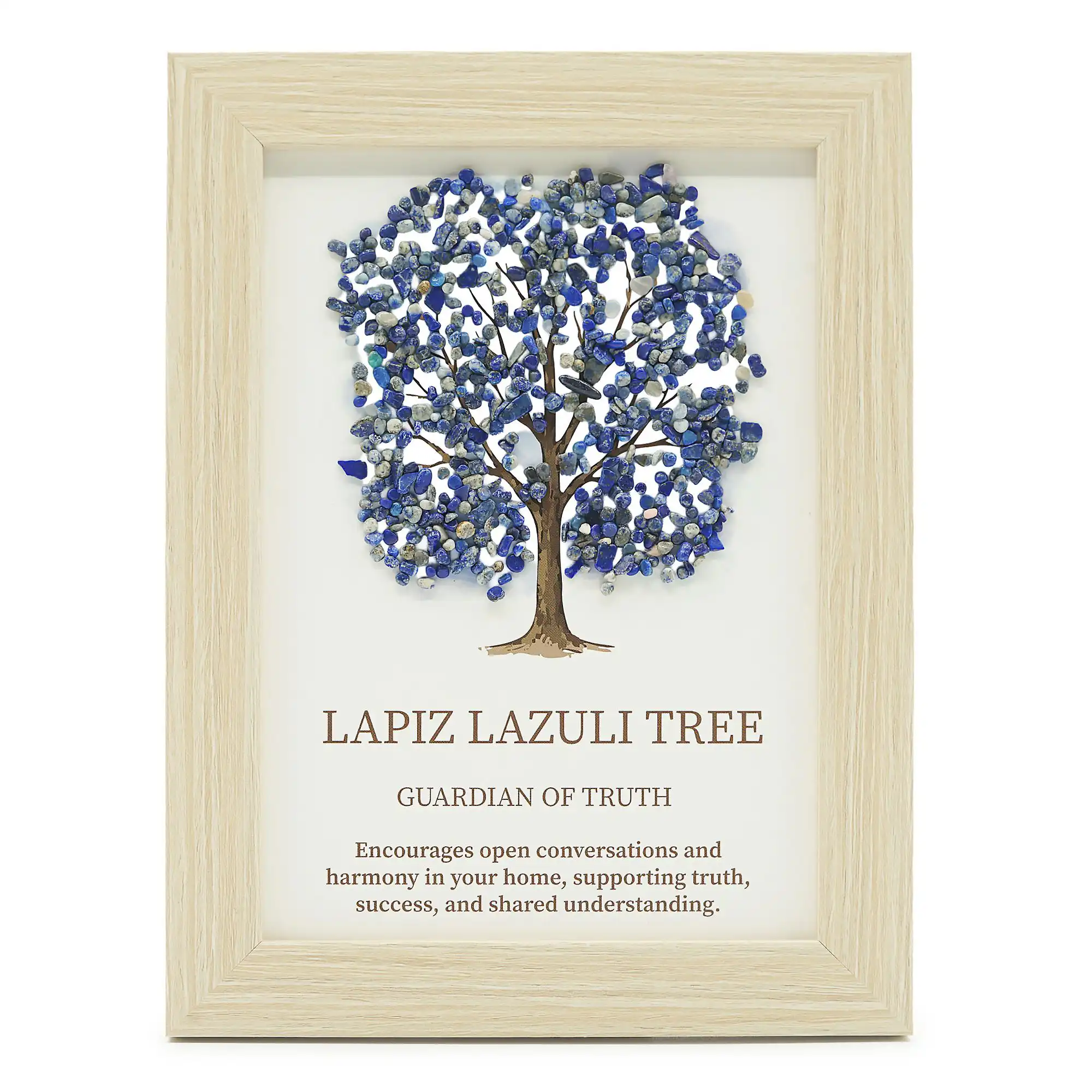 Gemstone Picture – Tree of Life – Lapiz (20×14.7x1cm) | www.artisangoods.co.uk 2 Gemstone Picture - Tree of Life - Lapiz (20x14.7x1cm)