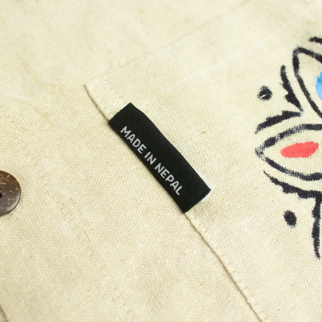 Nomad Sari Kathmandu Shirt – Stone – Medium | www.artisangoods.co.uk 10