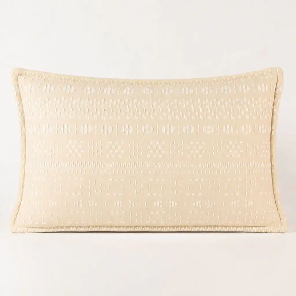 Classic Cushion Cover – Soft Stone- 30x50cm – Lumber Style | www.artisangoods.co.uk