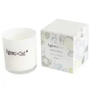 Agnes + Cat Votive Candle – Dolly Blue | www.artisangoods.co.uk 1