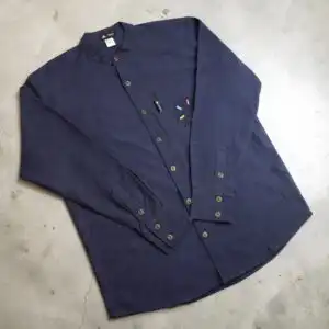 Nomad Sari Kathmandu Shirt – Indigo – XXL | www.artisangoods.co.uk 1