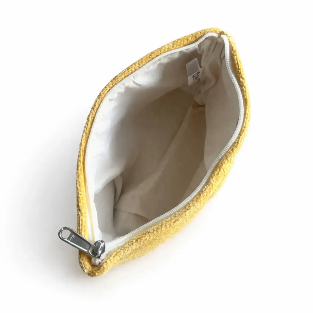 Nomad Sari Indian Jacquard Toiletry Bag – Marigold Loom | www.artisangoods.co.uk 9