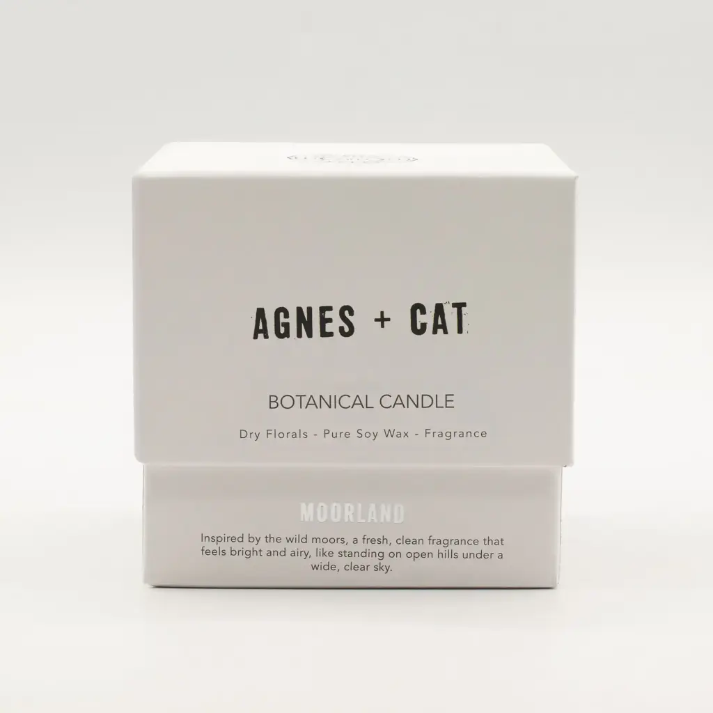 Agnes + Cat Botanical Soy Wax Candle – Moorland | www.artisangoods.co.uk 8