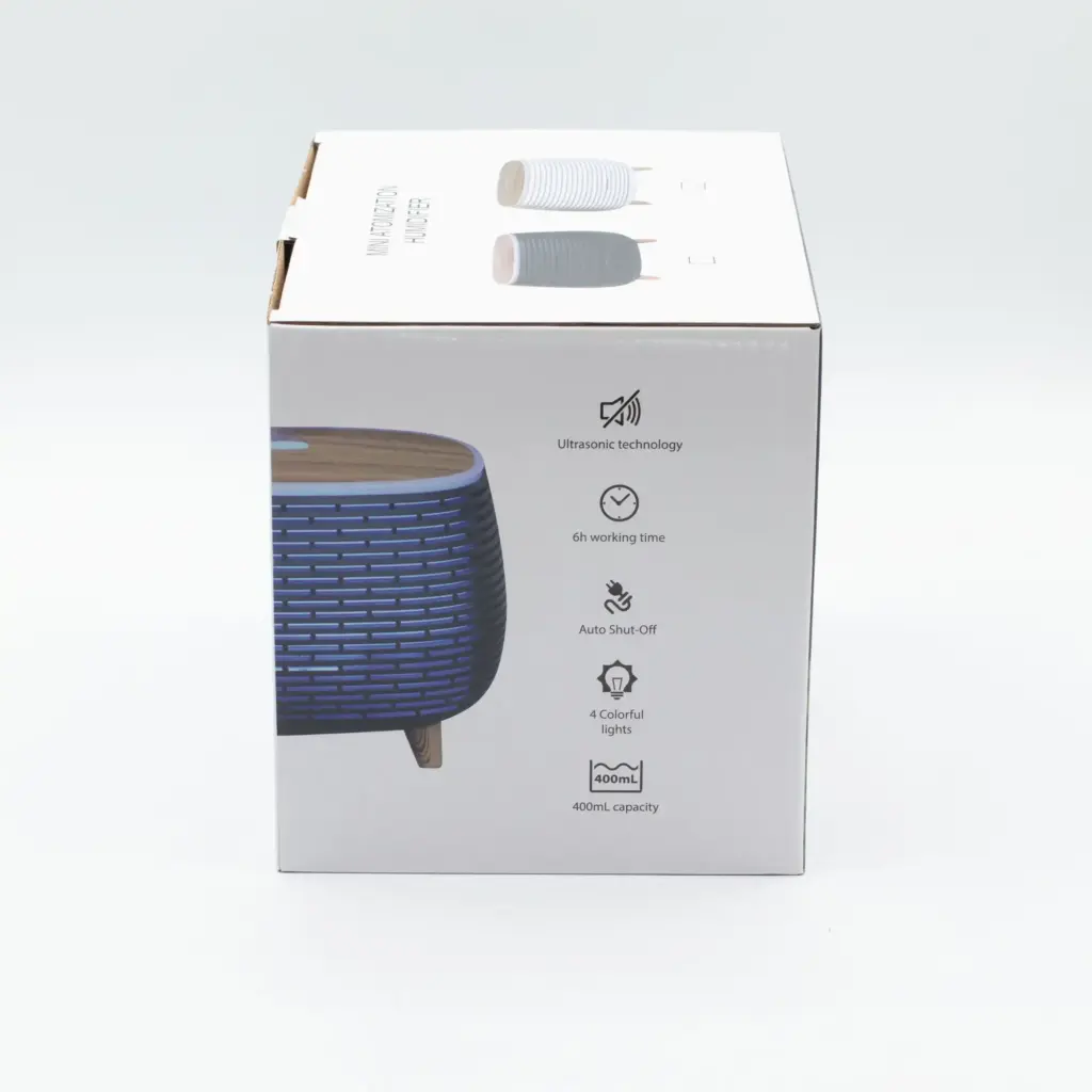 Futuristic Ribbed Aroma Diffuser with Colour-Changing Light | www.artisangoods.co.uk 6