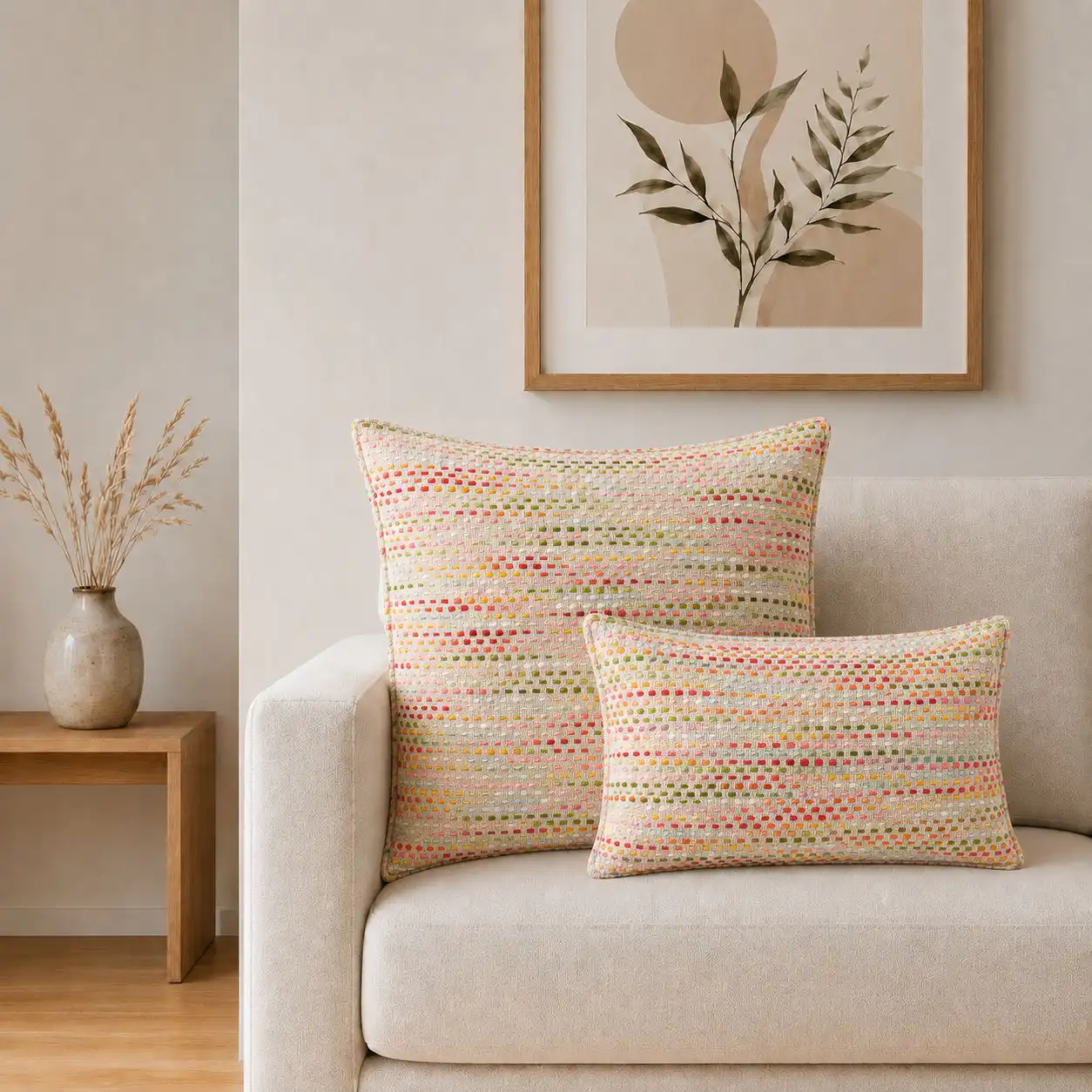 Classic Cushion Cover - Hidden Rainbow - 60x60cm - Jumbo Style - Image 3