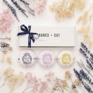 Agnes + Cat Secret Garden Bath Fizzer Gift Set | www.artisangoods.co.uk