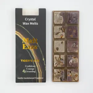 MeltEaze Wax Melts 50g – Tigereye Strength – Vanilla Sandalwood | www.artisangoods.co.uk 4