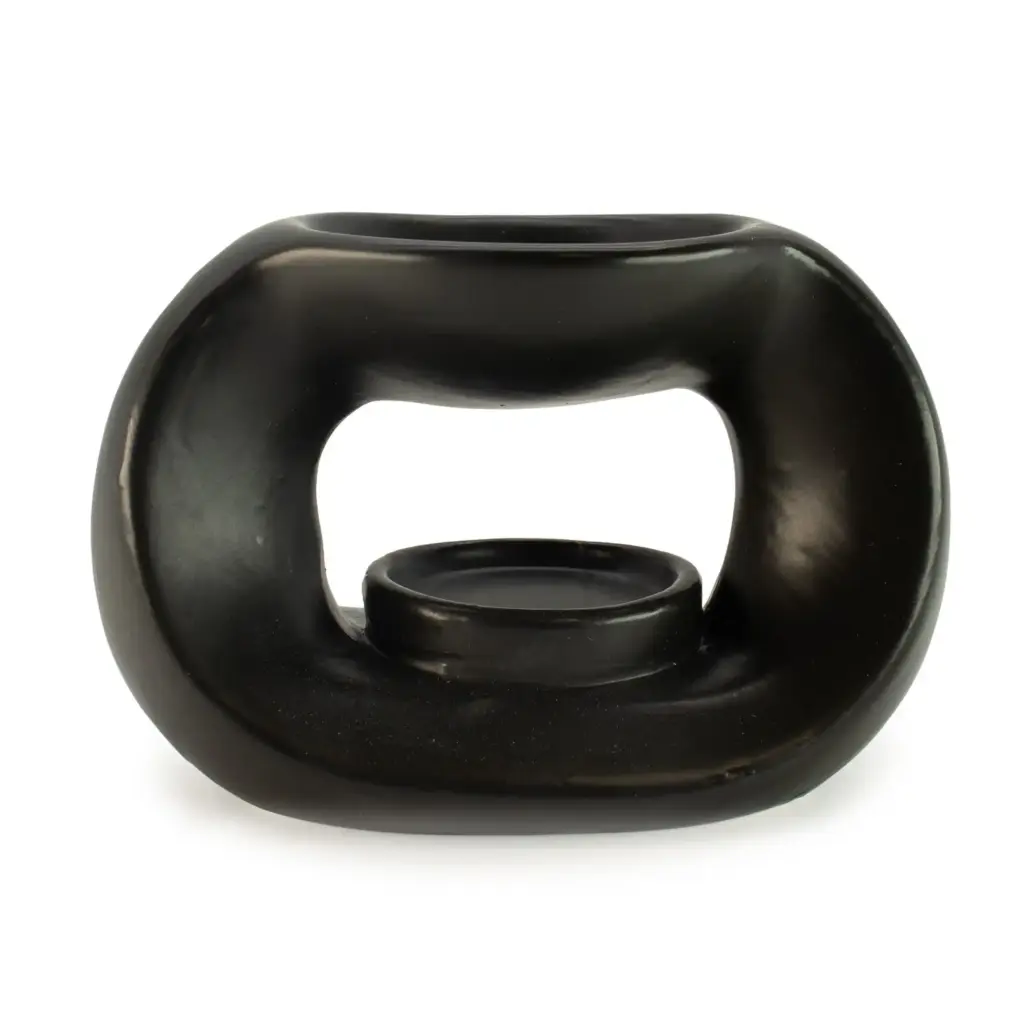 Ceramic Zen Oil Burner – Oval Pebble – Matt Black | www.artisangoods.co.uk 2 Ceramic Zen Oil Burner – Oval Pebble – Matt Black | www.artisangoods.co.uk 2