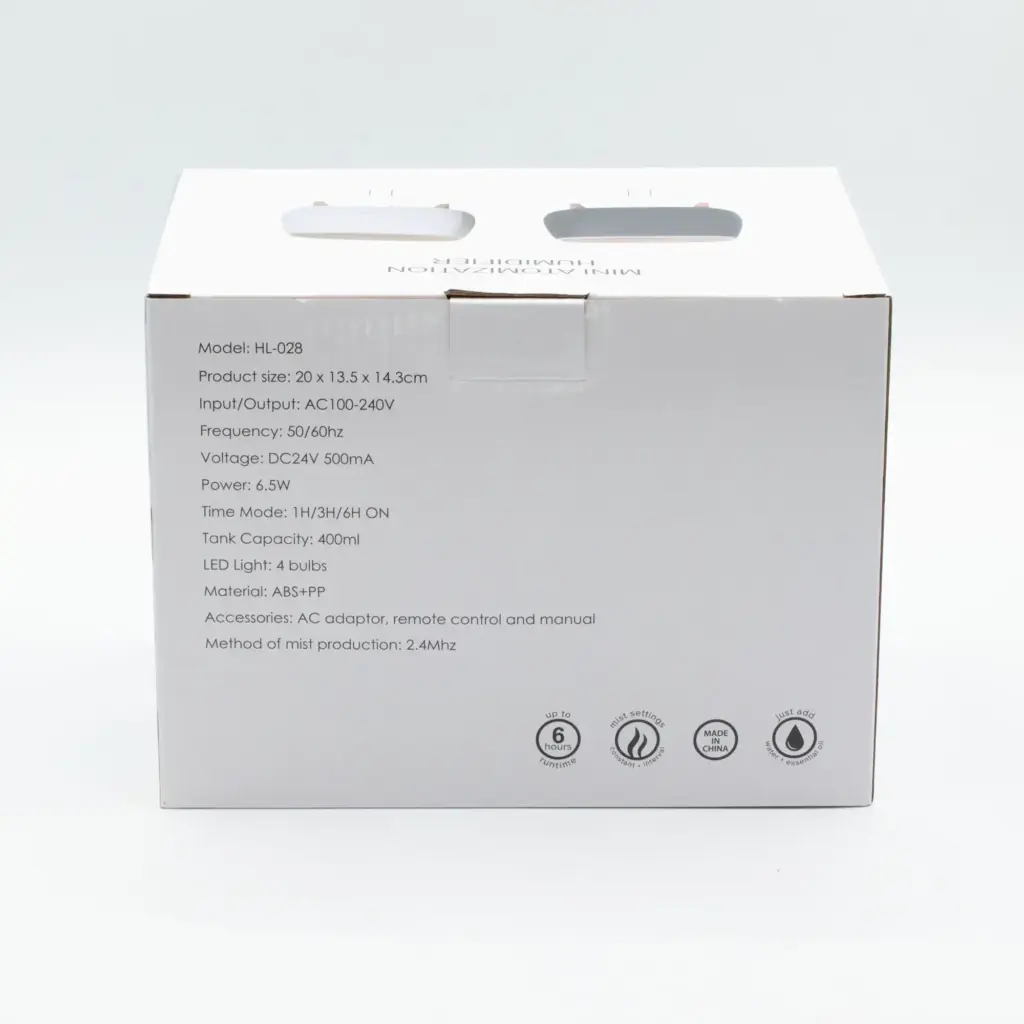 Futuristic Ribbed Aroma Diffuser with Colour-Changing Light | www.artisangoods.co.uk 7
