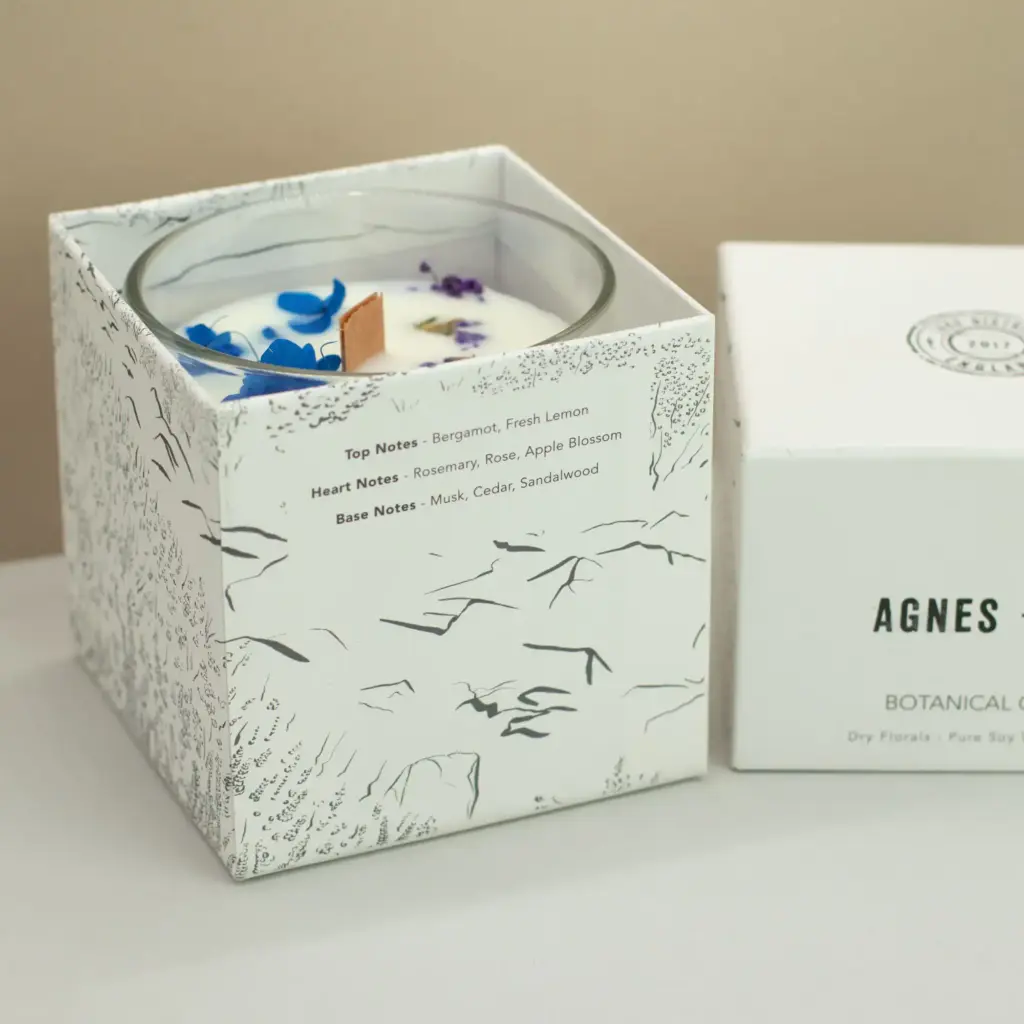 Agnes + Cat Botanical Soy Wax Candle – Moorland | www.artisangoods.co.uk 6