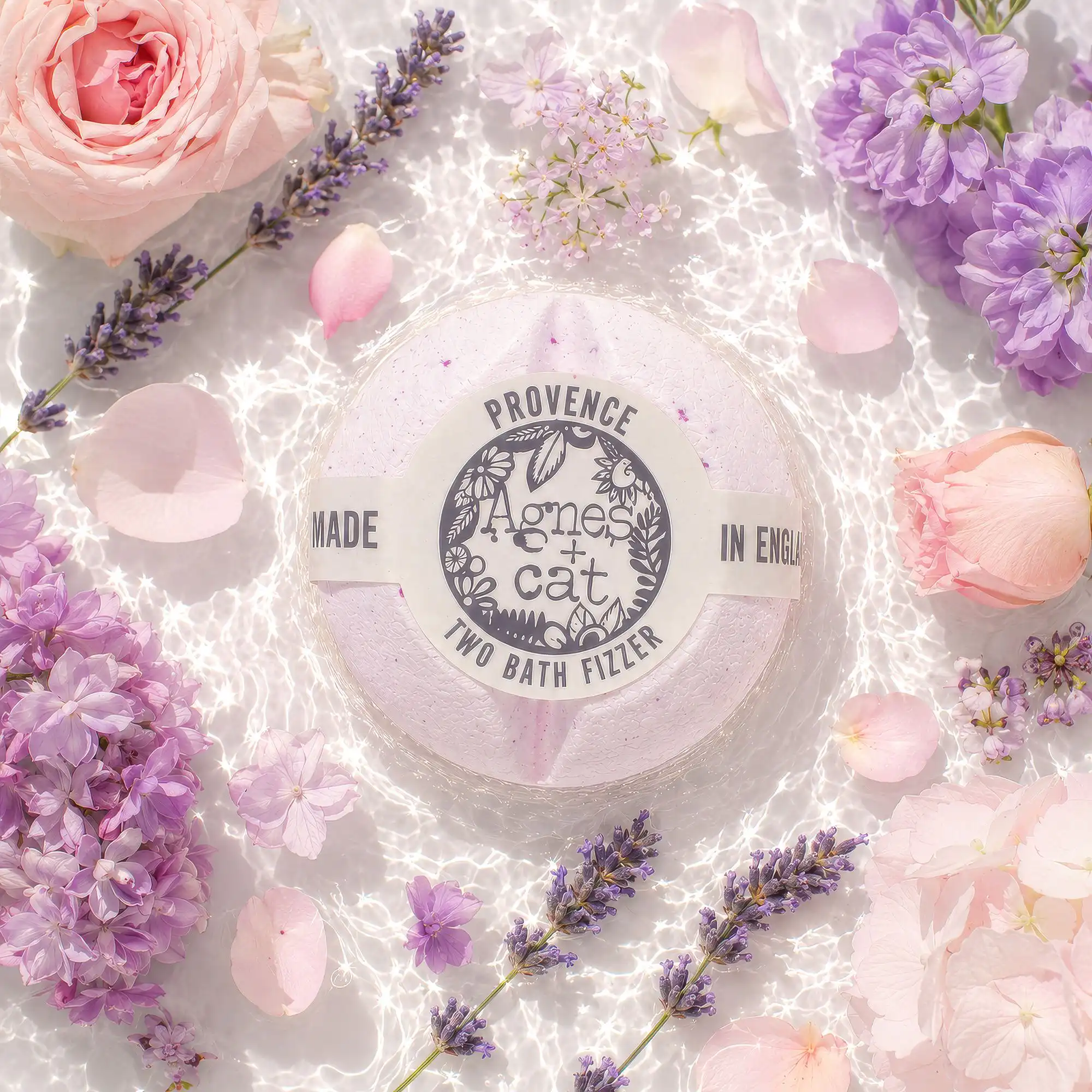Agnes + Cat Secret Garden Bath Fizzer Gift Set - Image 4