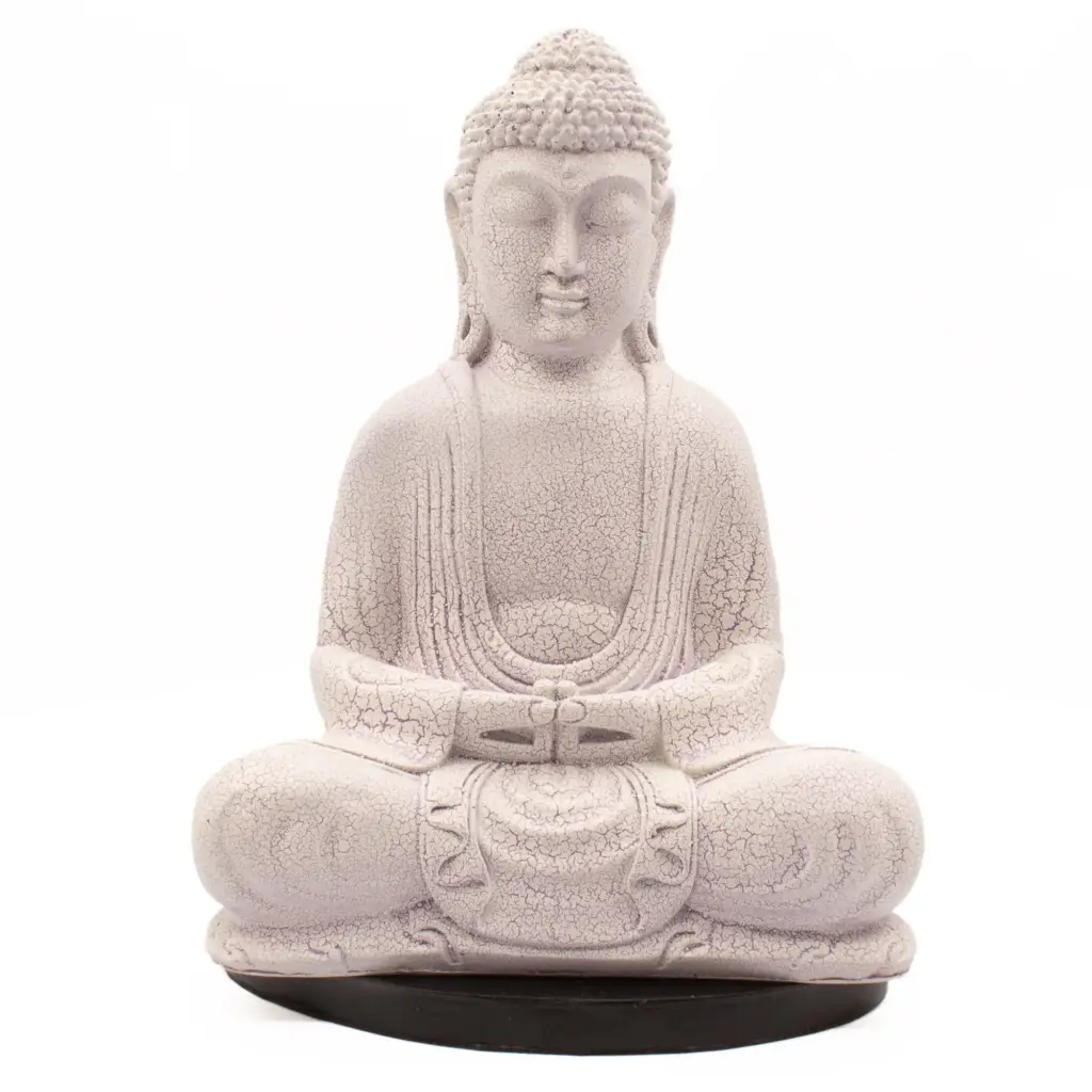 Meditation Buddha Lamp Lavender Crackle – Oval Stand | www.artisangoods.co.uk 7 Meditation Buddha Lamp Lavender Crackle – Oval Stand | www.artisangoods.co.uk 7