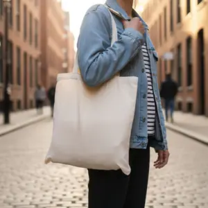 Nomad Sari Iconic Toni Tote Bag – Unprinted – Natural 10oz | www.artisangoods.co.uk 4