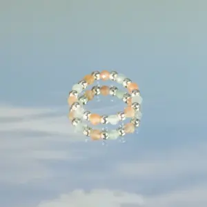 Nymph Spirit Gemstone Ring Set – Sea Sunset | www.artisangoods.co.uk 9