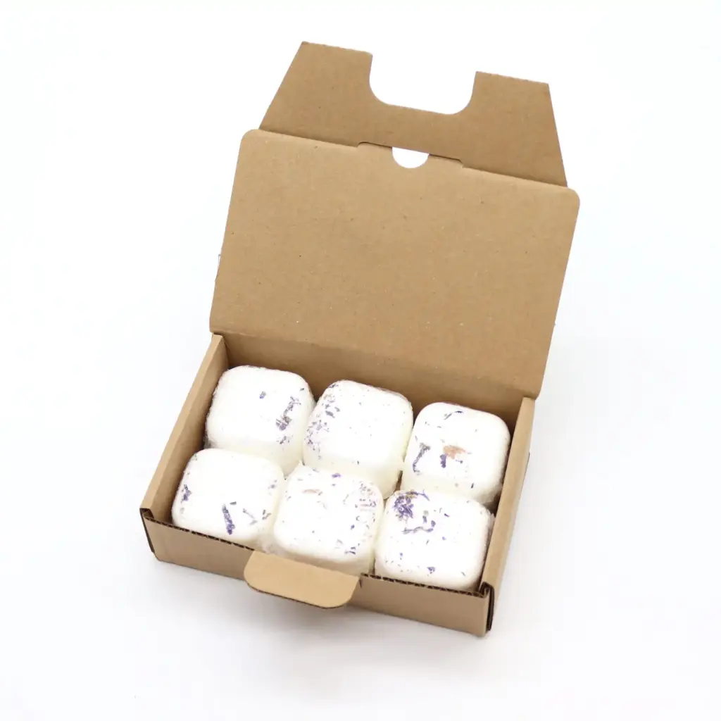 Set of 6 Aromatherapy Shower Steamers – Party Booster | www.artisangoods.co.uk 2