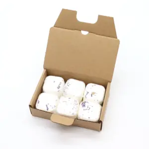 Set of 6 Aromatherapy Shower Steamers – Party Booster | www.artisangoods.co.uk 2