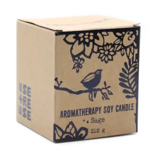 Agnes + Cat Herb Garden Candles – Sage | www.artisangoods.co.uk 2