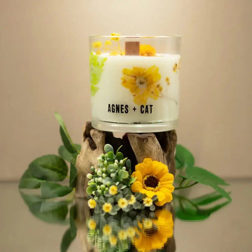 Agnes + Cat Botanical Soy Wax Candle – Rydal Oudh | www.artisangoods.co.uk