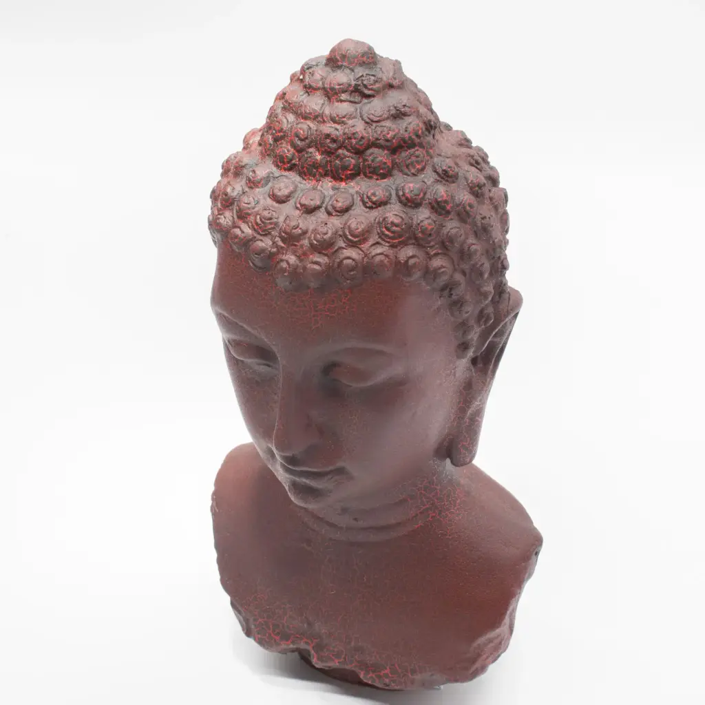Buddha Bust Lamp Molton Lava – Oval stand | www.artisangoods.co.uk 5
