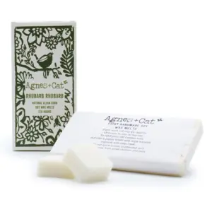 Agnes + Cat Box of 8 Wax Melts – Rhubarb Rhubarb | www.artisangoods.co.uk