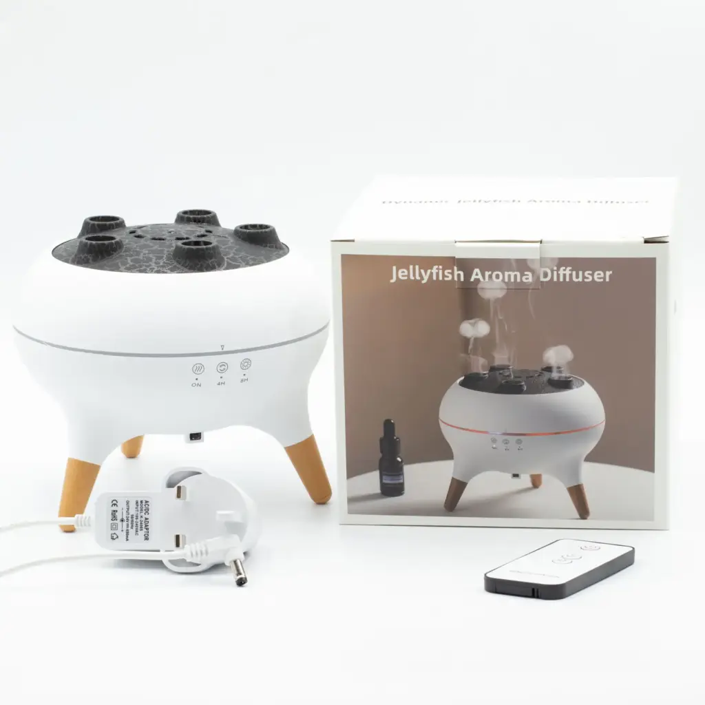 Jellyfish Puff Effect Aroma Diffuser with Colour-Changing LED | www.artisangoods.co.uk 6