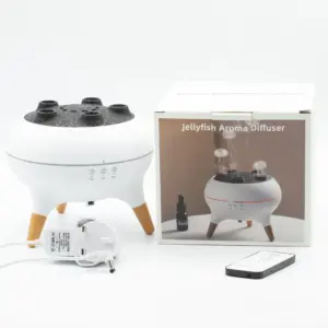 Jellyfish Puff Effect Aroma Diffuser with Colour-Changing LED | www.artisangoods.co.uk 6