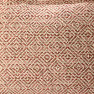Classic Cushion Cover - Burgundy Squares- 30x50cm - Lumber Style - Image 4