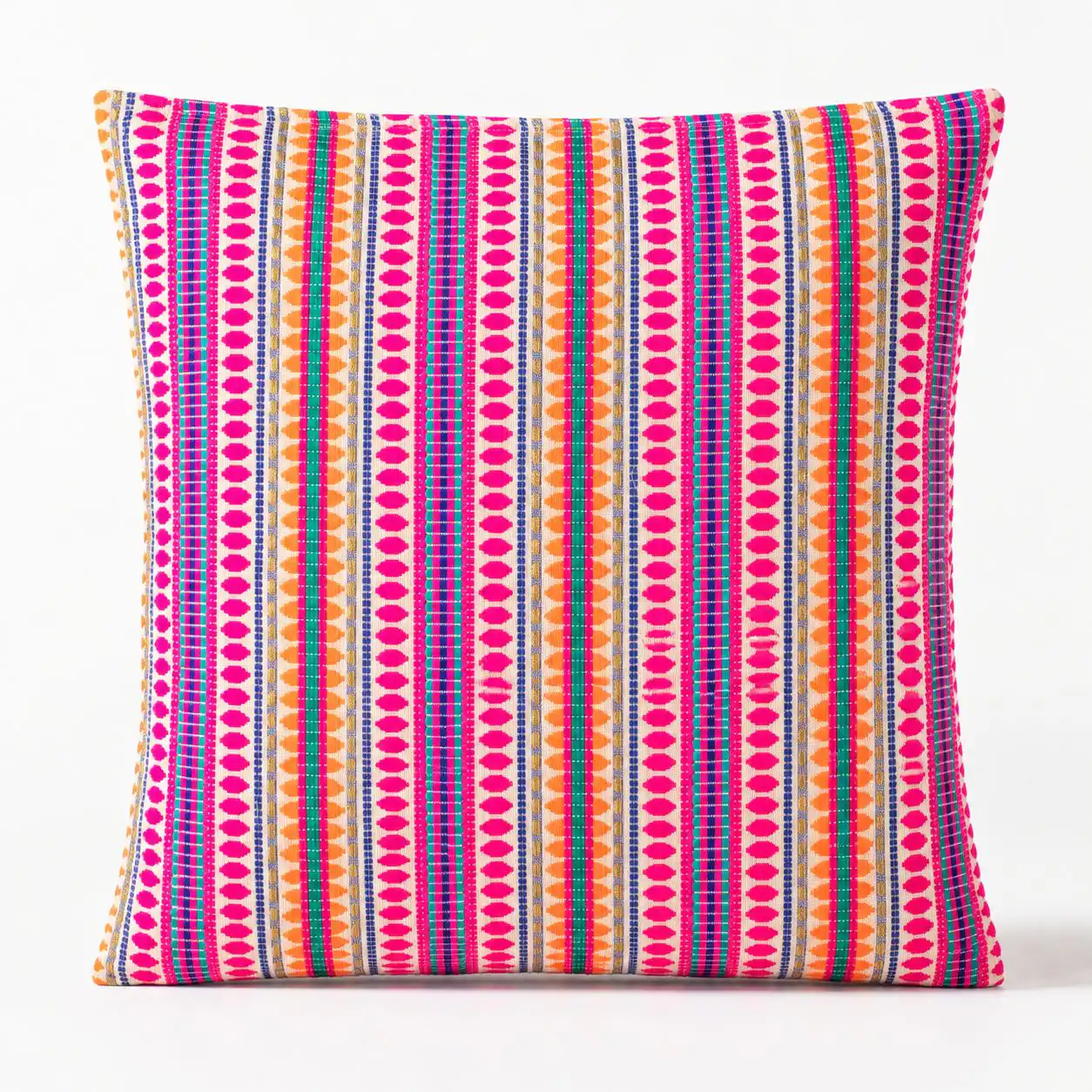 Classic Cushion Cover - Neon Stripes - 60x60cm - Jumbo Style - Image 3