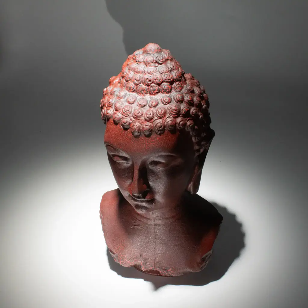Buddha Bust Lamp Molton Lava – Oval stand | www.artisangoods.co.uk 6