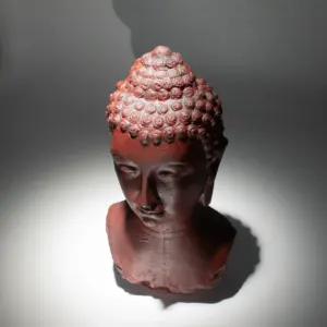 Buddha Bust Lamp Molton Lava – Oval stand | www.artisangoods.co.uk 6
