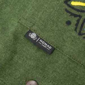 Nomad Sari Kathmandu Shirt – Forest Green – XL | www.artisangoods.co.uk 8