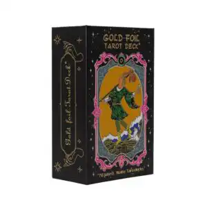Gold Foil Tarot Card Set - with booklet - Image 2