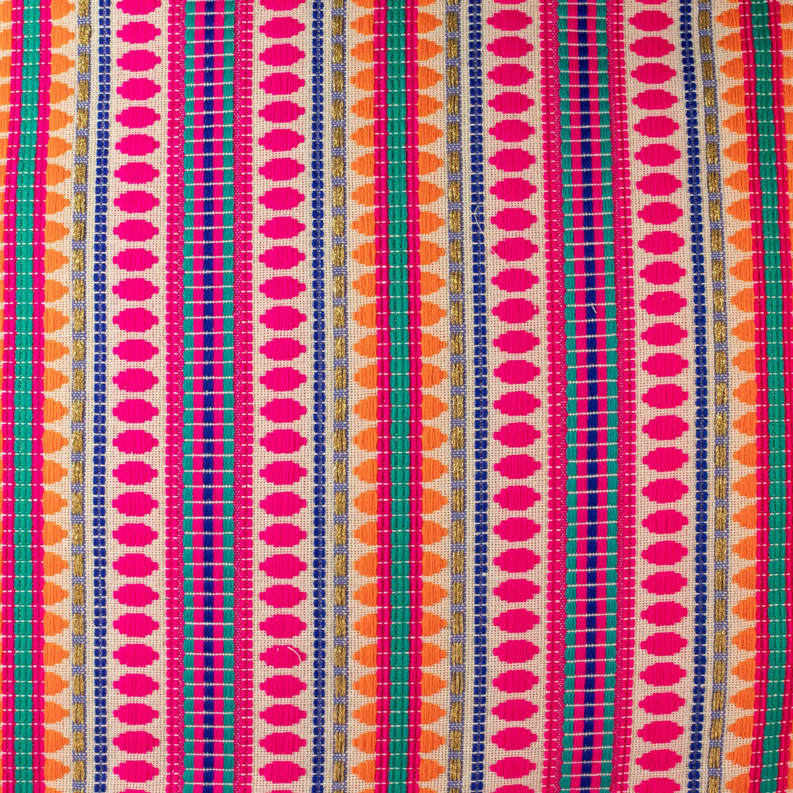 Classic Cushion Cover - Neon Stripes - 60x60cm - Jumbo Style - Image 5