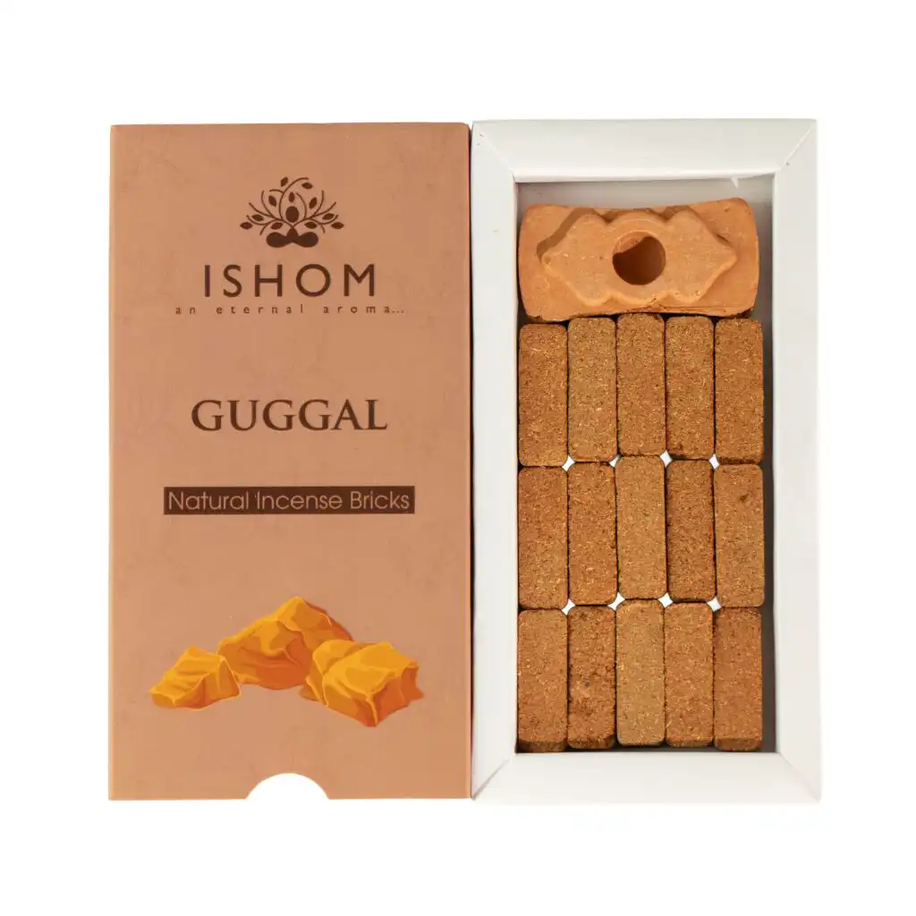 Pack of 15 Natural Incense Smudge Bricks and Burner – Guggal | www.artisangoods.co.uk 3 Pack of 15 Natural Incense Smudge Bricks and Burner – Guggal | www.artisangoods.co.uk 3