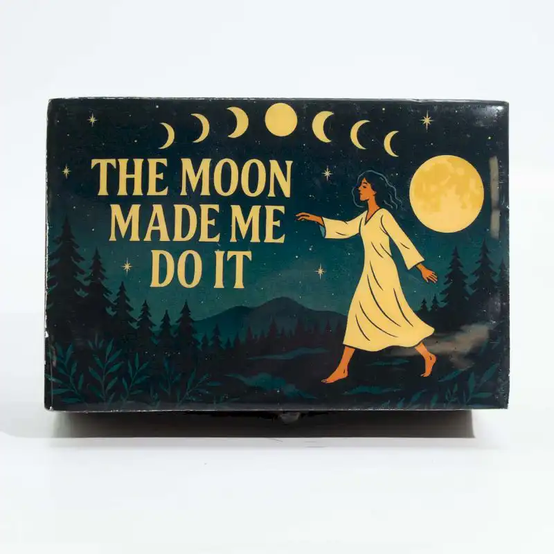 Medium Enamelled Box – The Moon Made me Do It | www.artisangoods.co.uk 2 Medium Enamelled Box - The Moon Made me Do It