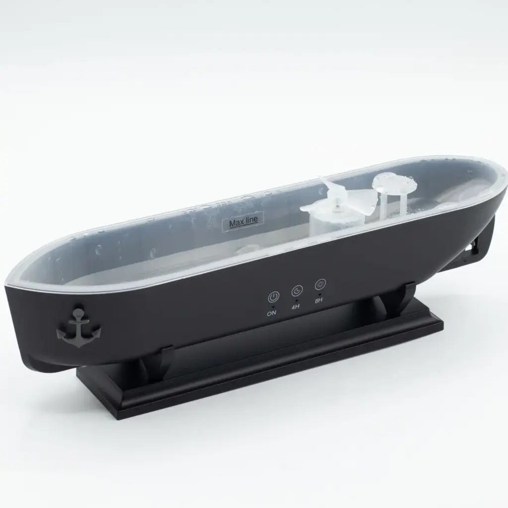 Ship Model Puff Effect Aroma Diffuser with Colour-Changing LED | www.artisangoods.co.uk 3