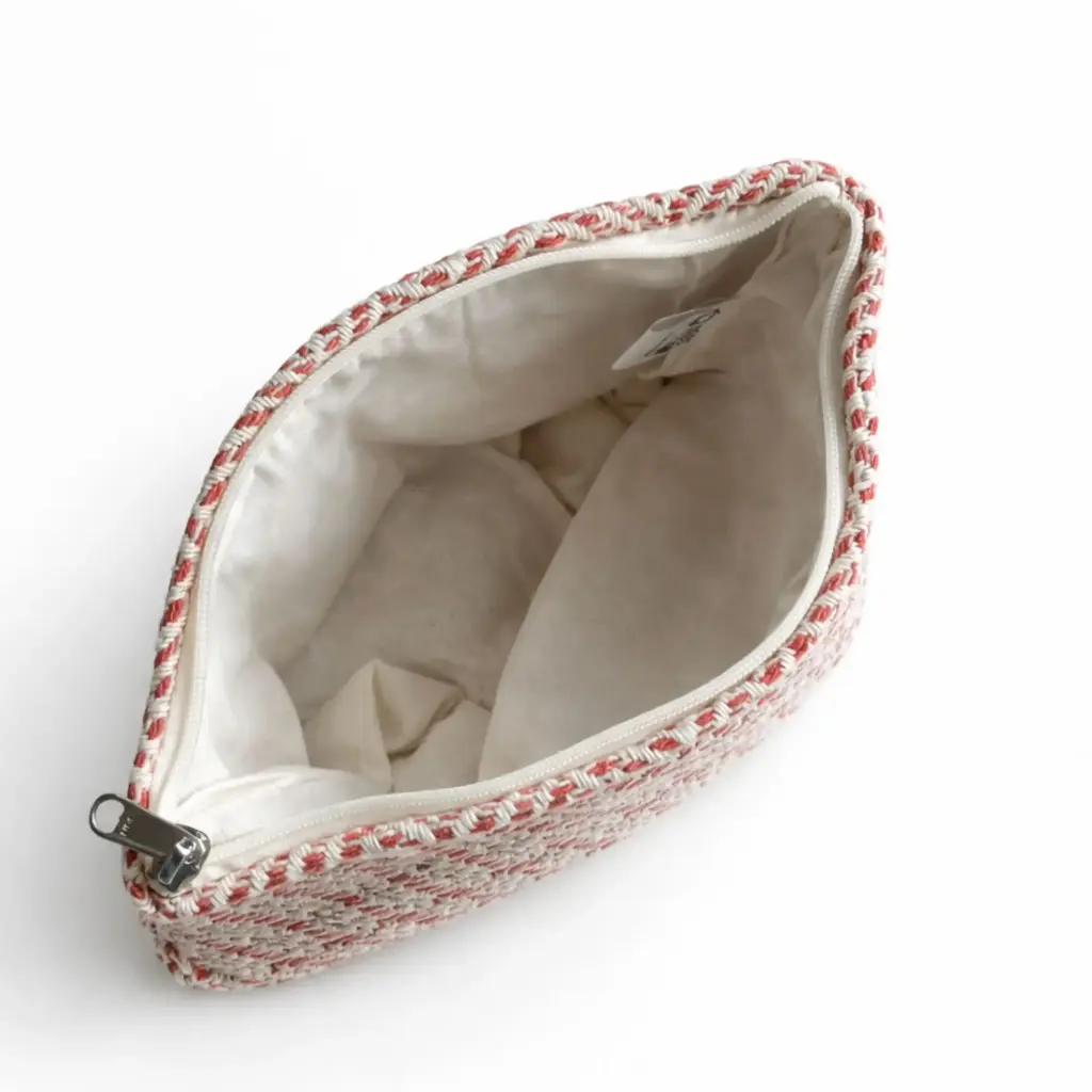 Nomad Sari Indian Jacquard Toiletry Bag – Coral Maze | www.artisangoods.co.uk 10 Nomad Sari Indian Jacquard Toiletry Bag – Coral Maze | www.artisangoods.co.uk 10
