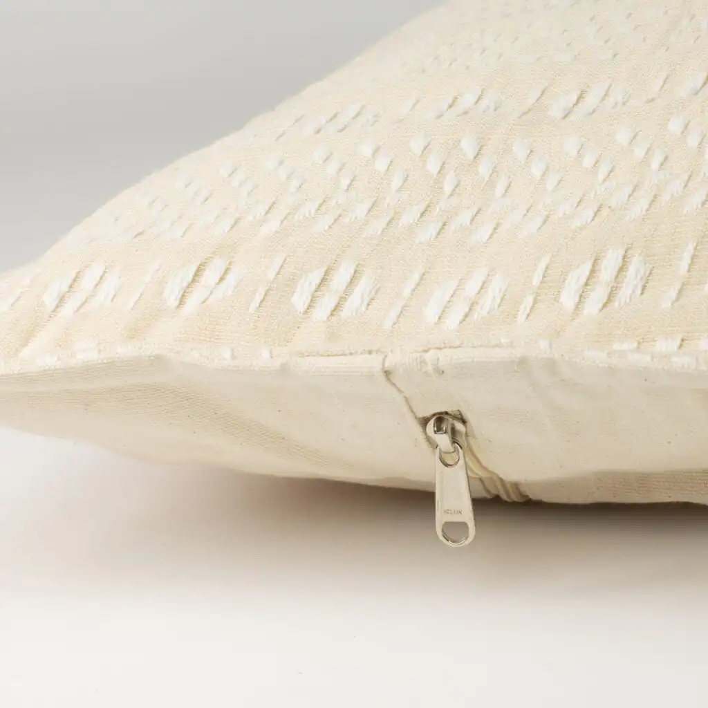 Classic Cushion Cover – Soft Stone- 60x60cm – Jumbo Style | www.artisangoods.co.uk 3