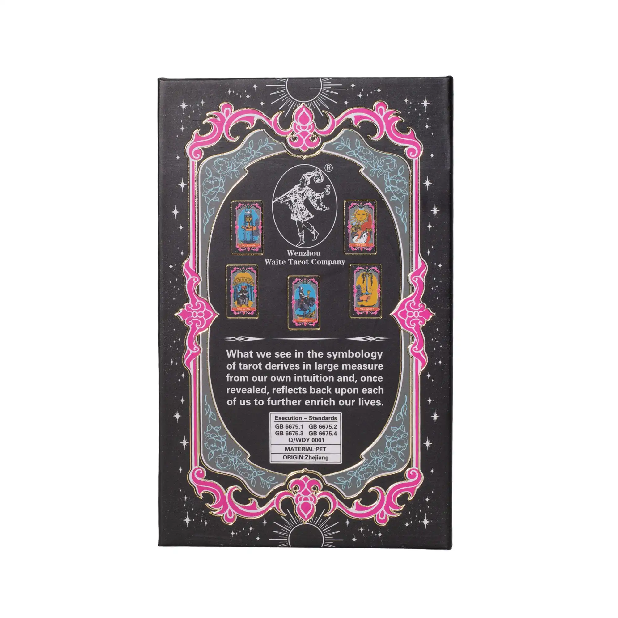 Gold Foil Tarot Card Set - with booklet - Image 1