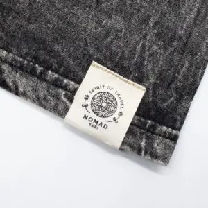 Nomad Sari Stonewashed Cotton T-Shirt – Rebel – Charcoal – XL | www.artisangoods.co.uk 6