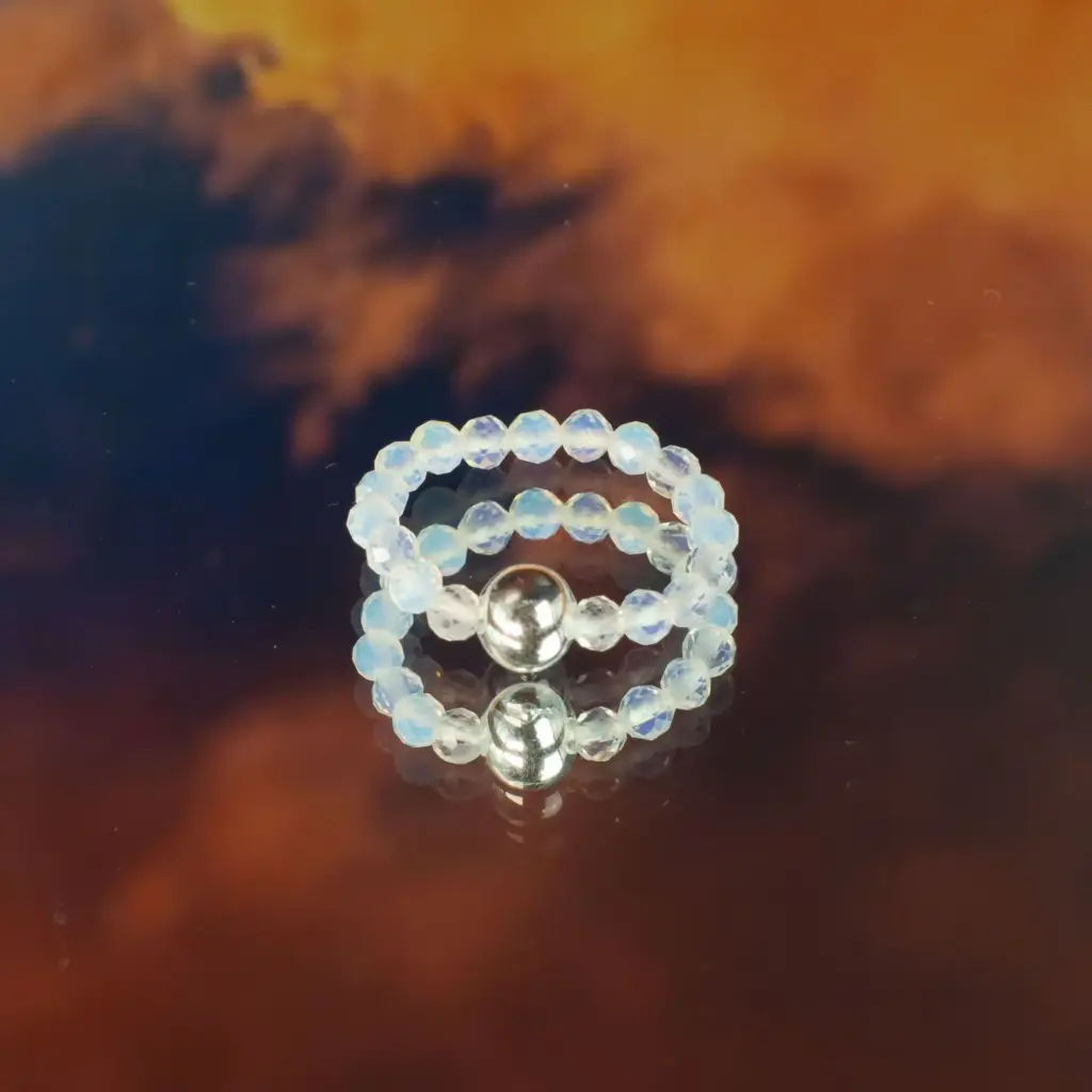 Nymph Spirit Gemstone Ring Set – Blood Moon | www.artisangoods.co.uk 9