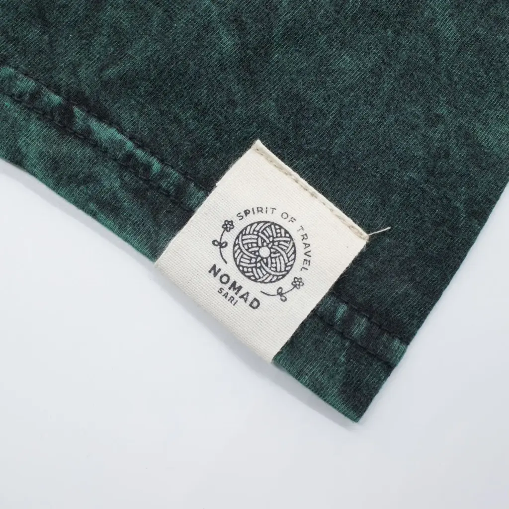 Nomad Sari Stonewashed Cotton T-Shirt – Tree of Life – Green – Small | www.artisangoods.co.uk 6 Nomad Sari Stonewashed Cotton T-Shirt – Tree of Life – Green – Small | www.artisangoods.co.uk 6