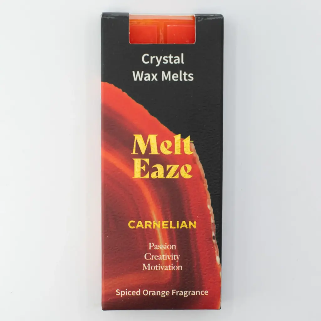 MeltEaze Wax Melts 50g – Carnelian Fire – Spiced Orange | www.artisangoods.co.uk